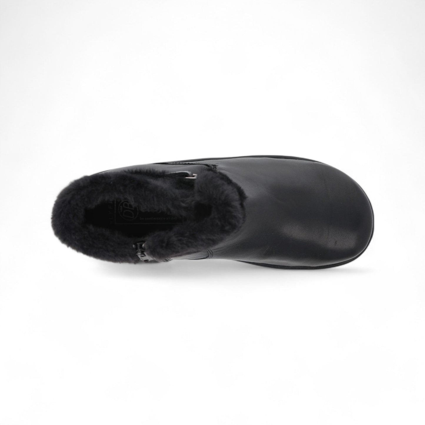 DB Wide Side Zip Boots - Ludlow Black