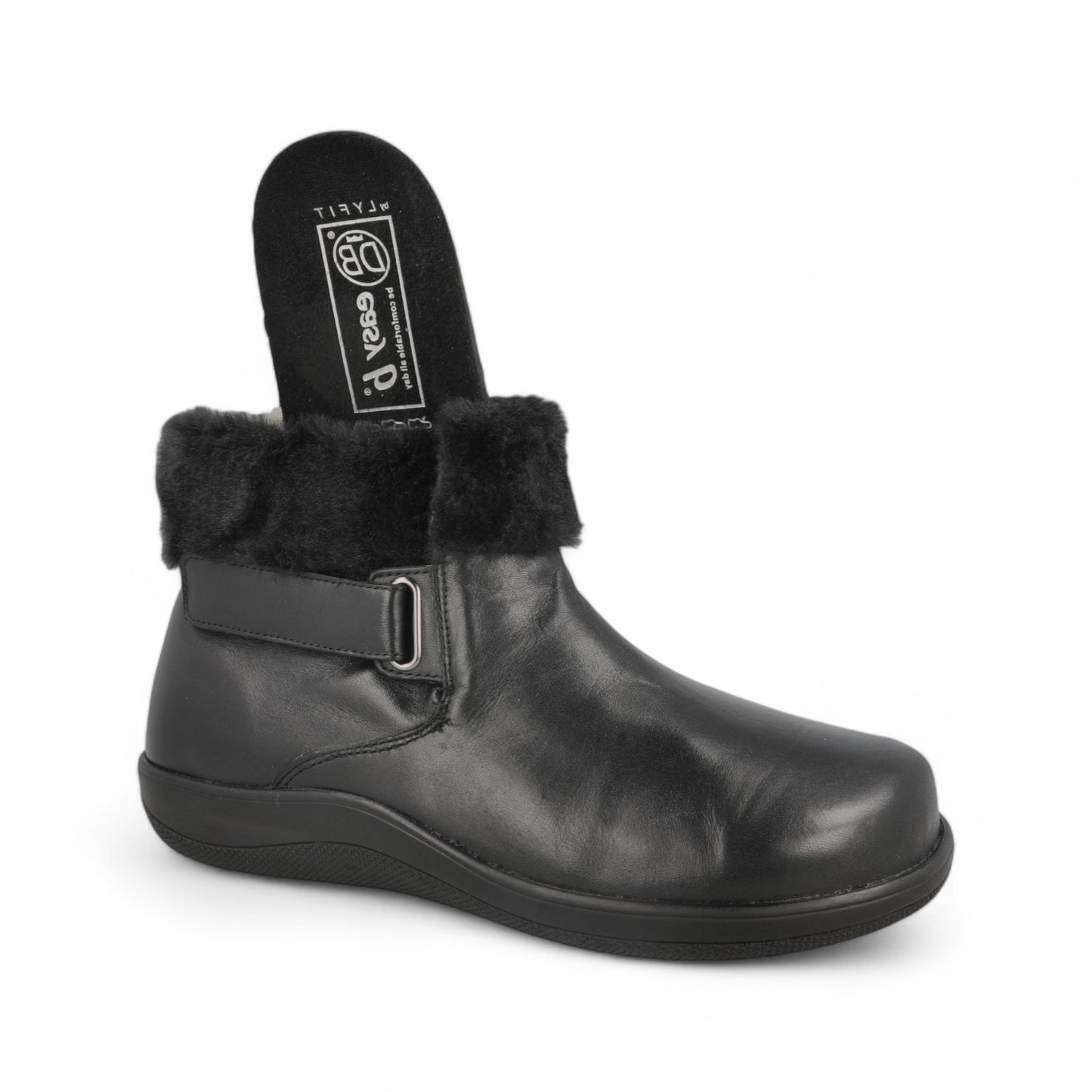 DB Wide Side Zip Boots - Ludlow Black