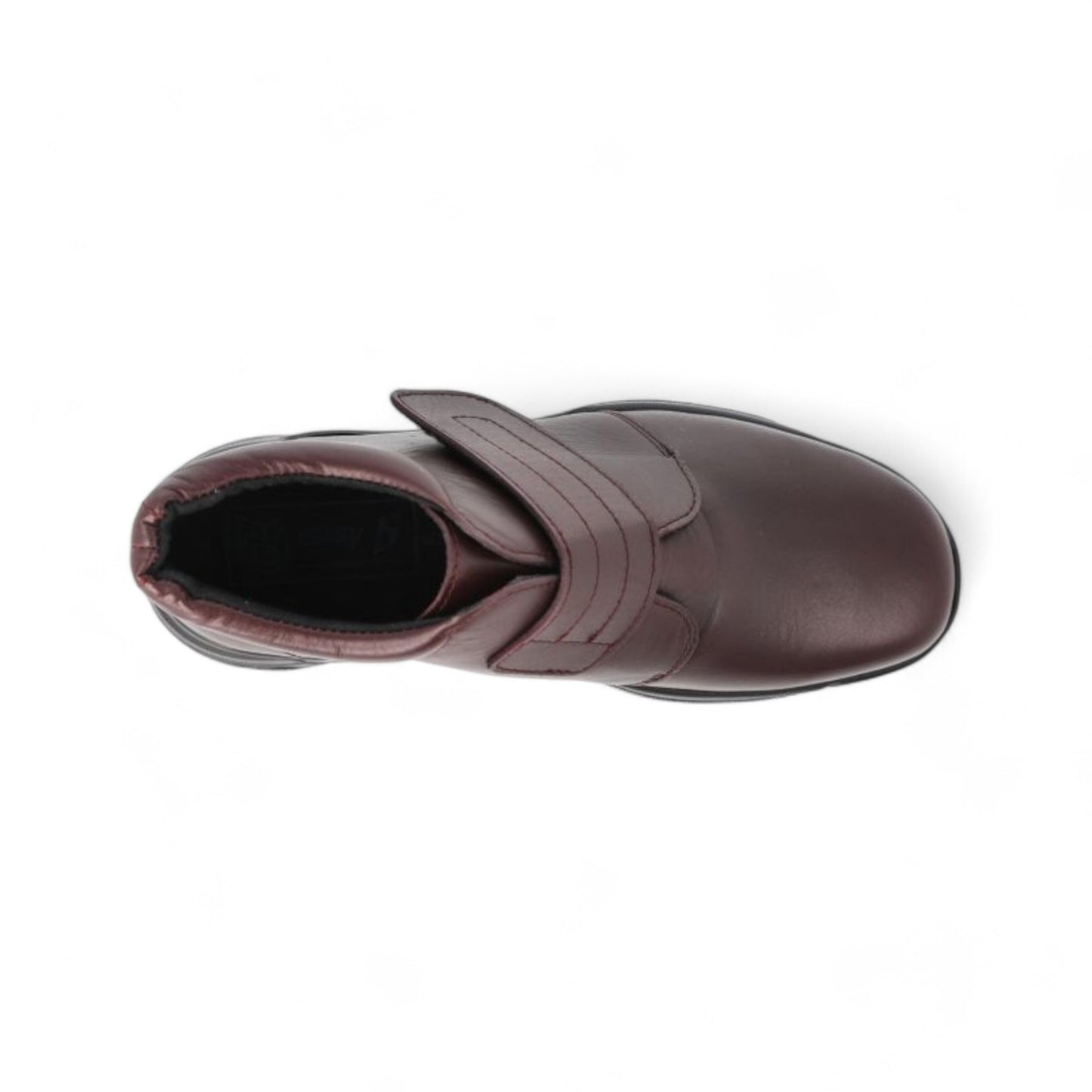 DB Wide Touch Fastening Boots - Bay Burgundy Stretch