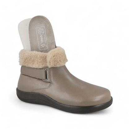 DB Wide Side Zip Boots - Ludlow Taupe