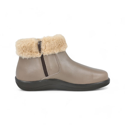 DB Wide Side Zip Boots - Ludlow Taupe